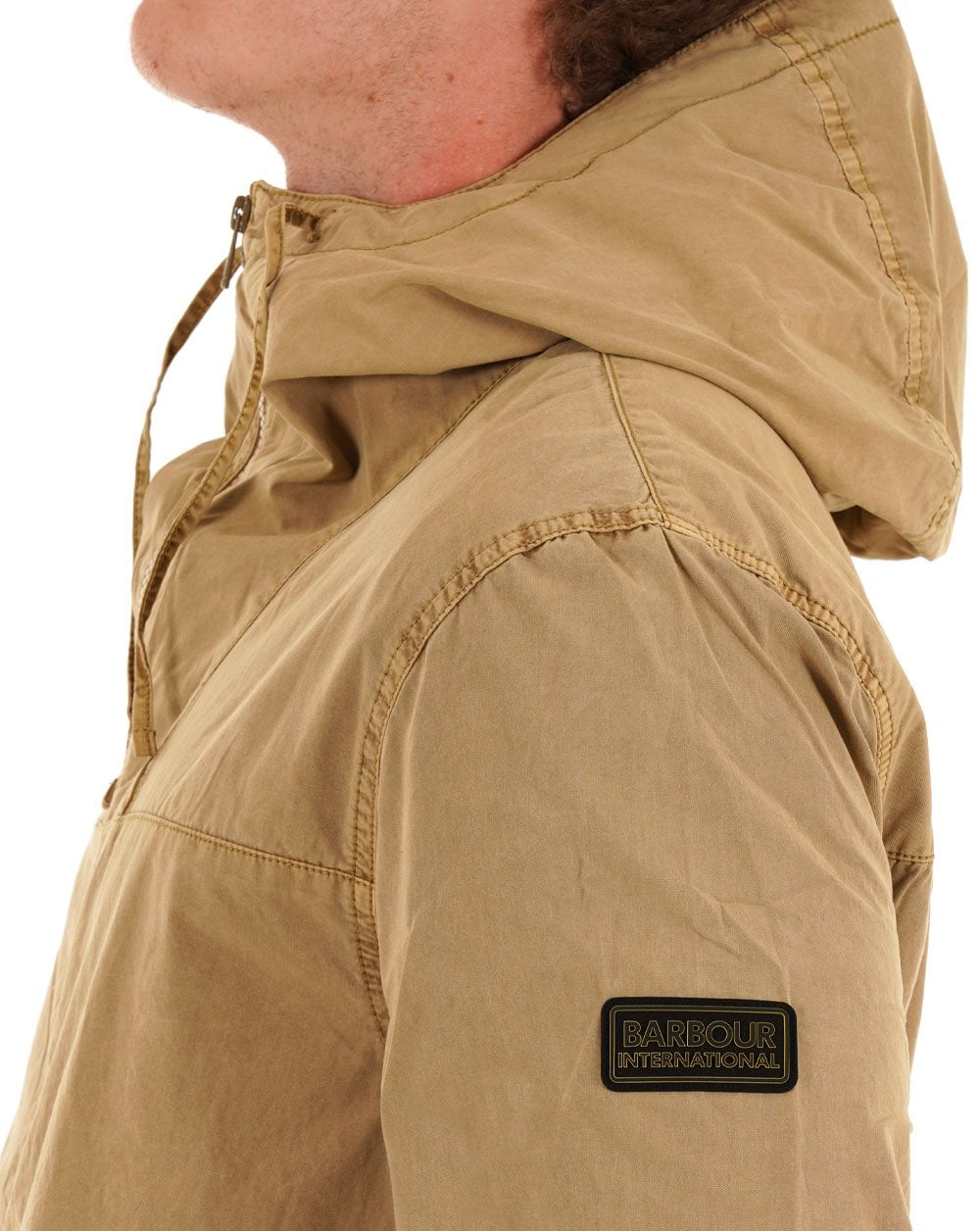 Barbour International Buckley – Kleidungsstückgefärbte Trenchcoatjacke