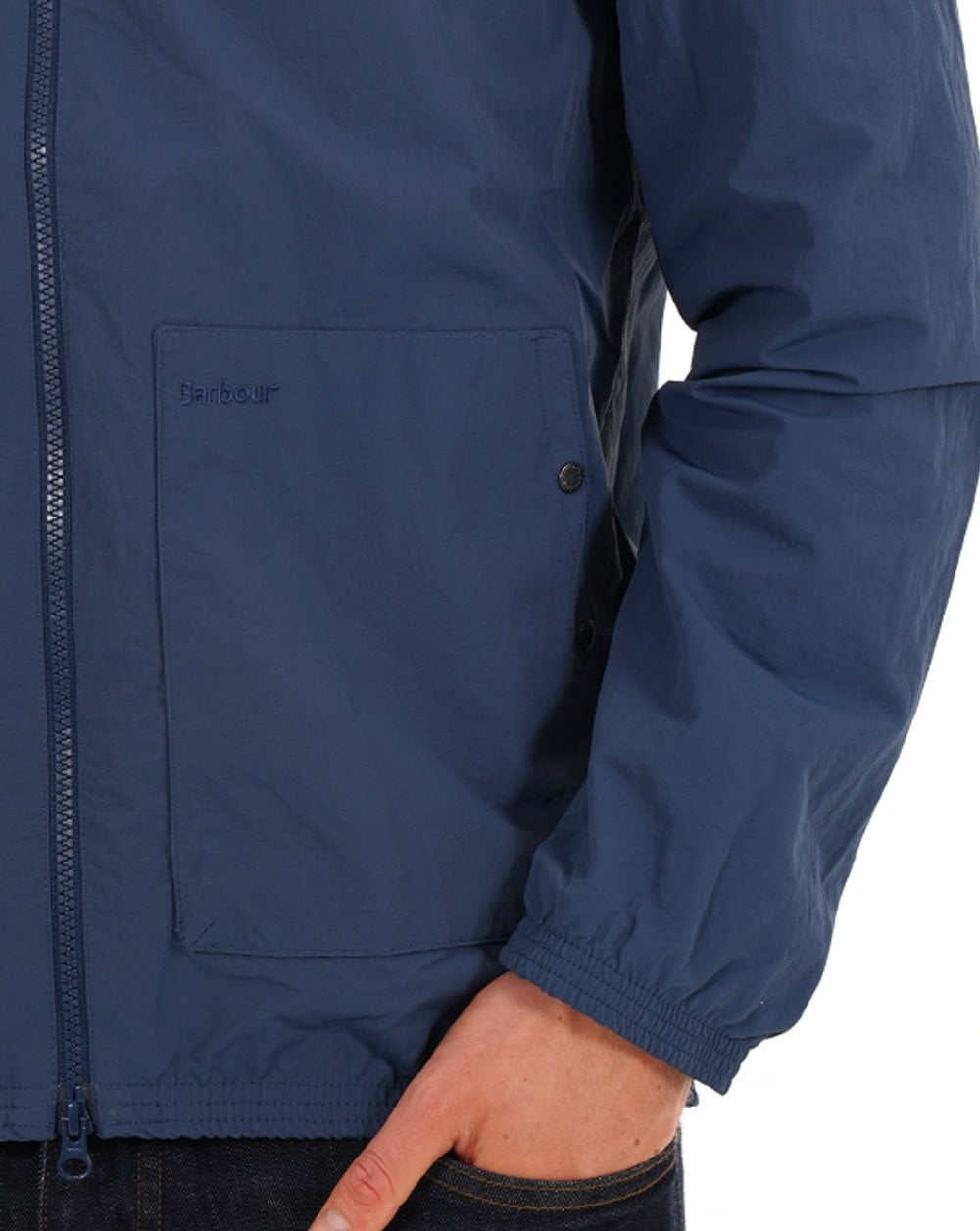 Barbour Riverdale Wasserfeste Jacke in dunklem Denim
