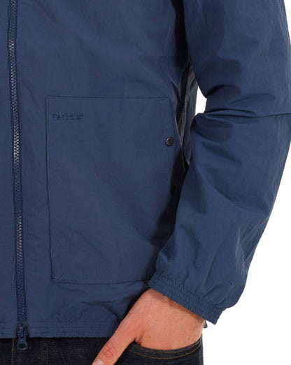Barbour Riverdale Wasserfeste Jacke in dunklem Denim