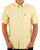 Lacoste Oxford Short Sleeve Shirt Yellow