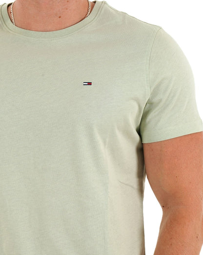 Tommy Jeans – Slim Fit T-Shirt in Misty Sage