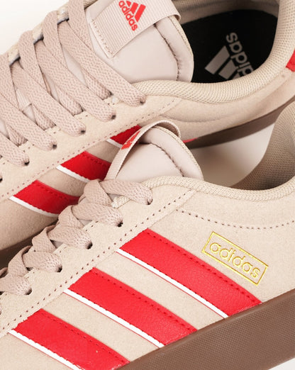 Adidas VL Court Sneaker Stone /Scarlet