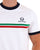Sergio Tacchini Super MK2 T Shirt White Navy Italia