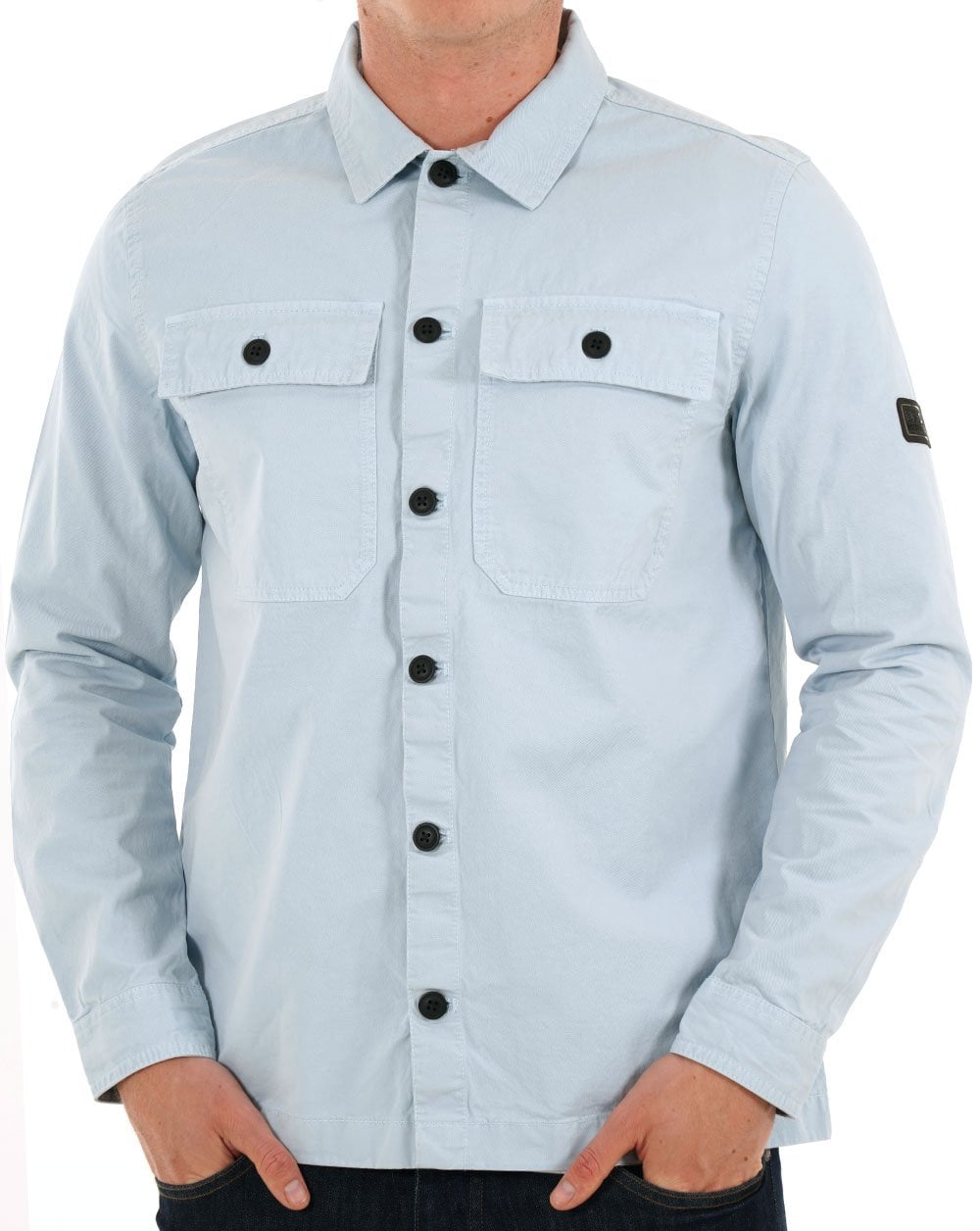Barbour International Arlo Überhemd Heritage Blau