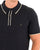 Gabicci Vintage Lineker Knitted Polo Navy