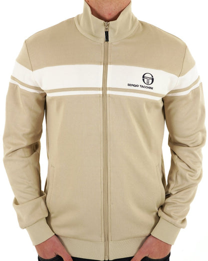 Sergio Tacchini Masters Trainingsjacke Stein/Gardenie