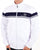 Sergio Tacchini Masters Track Top White Navy