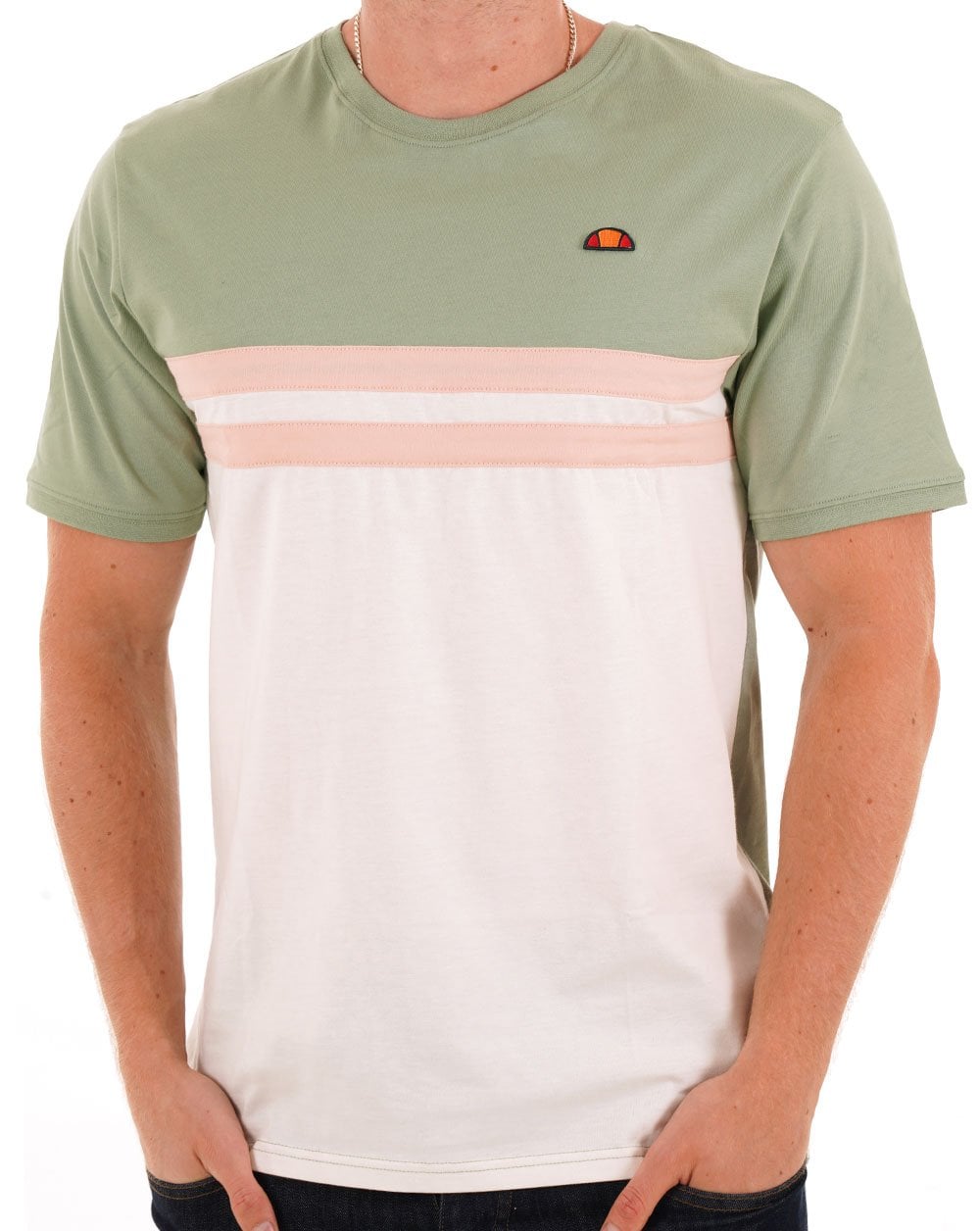 Ellesse Atrei T-Shirt Grün/Off-White