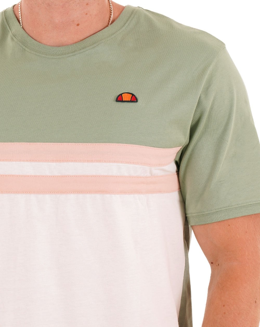 Ellesse Atrei T-Shirt Grün/Off-White