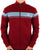 Sergio Tacchini Masters Track Top Claret / Sky Blue