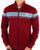 Sergio Tacchini Masters Track Top Claret / Sky Blue