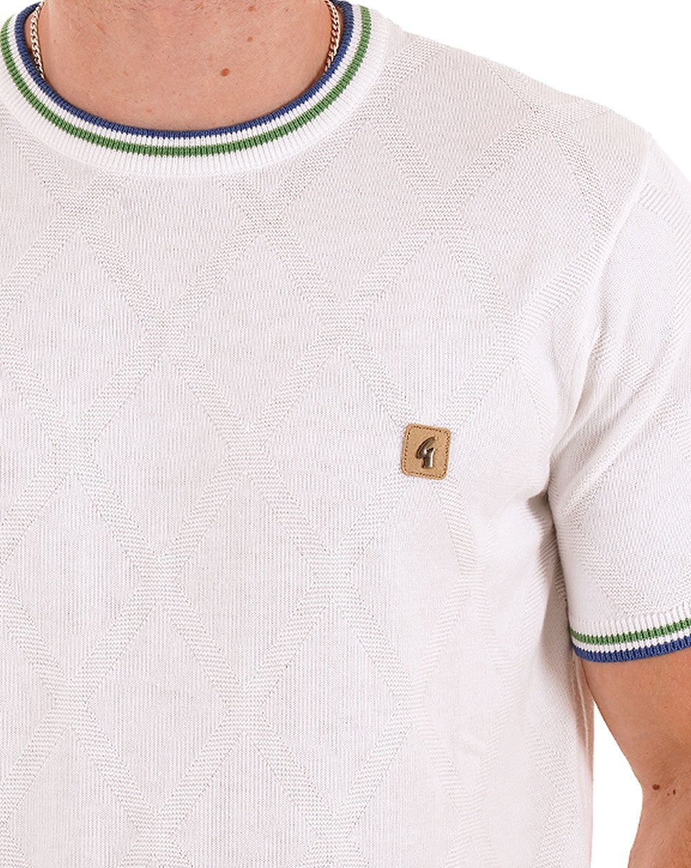 Gabicci Vintage Santino Stricktop Weiß