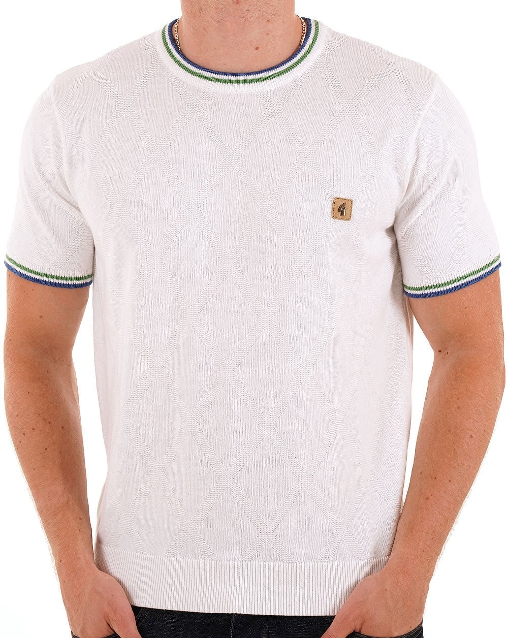 Gabicci Vintage Santino Stricktop Weiß