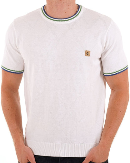 Gabicci Vintage Santino Stricktop Weiß