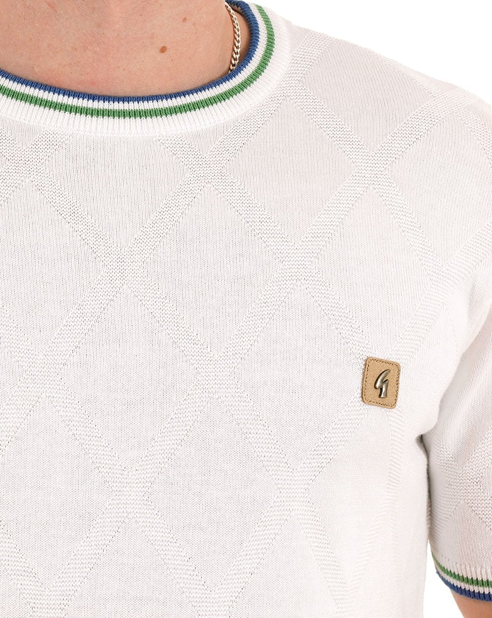 Gabicci Vintage Santino Stricktop Weiß