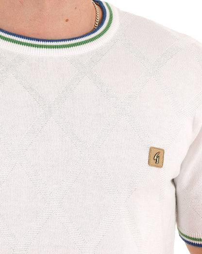 Gabicci Vintage Santino Stricktop Weiß