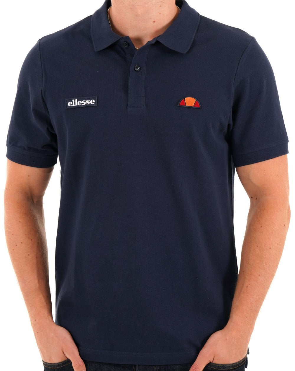Ellesse Monvali Poloshirt Marineblau