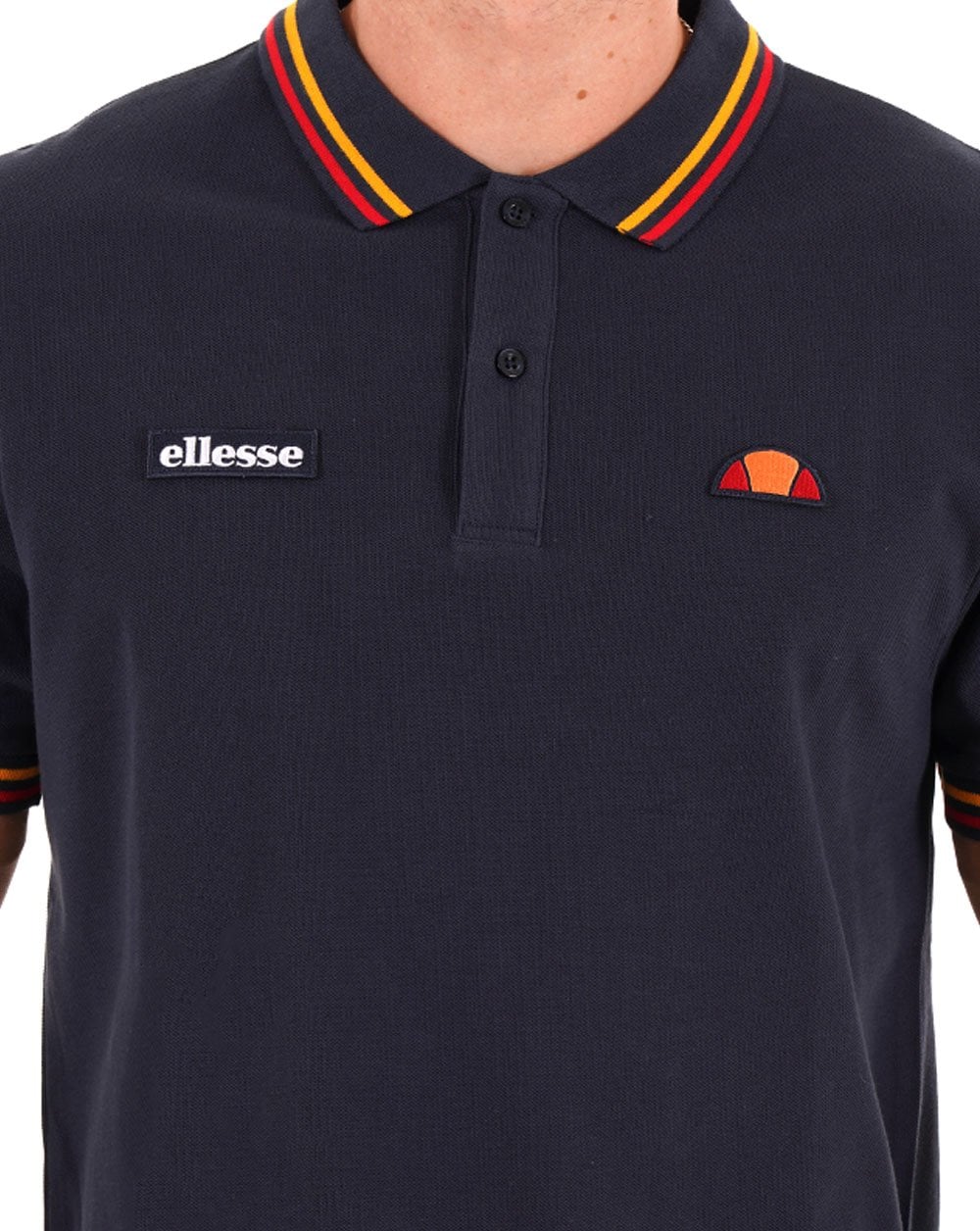 Ellesse – Doran – Poloshirt in Marineblau