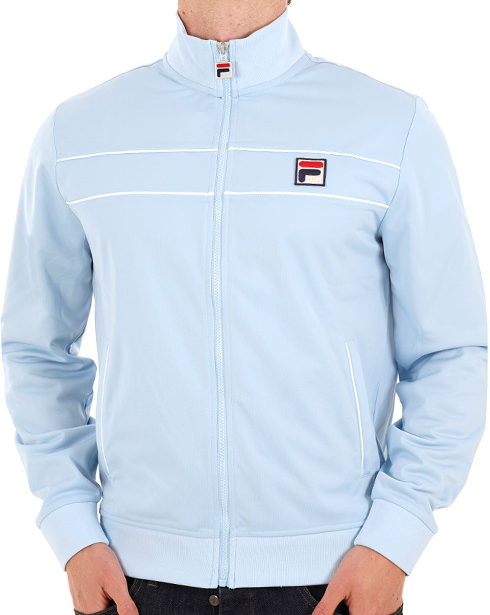 Fila Vintage Tris Trainingsjacke Himmelblau