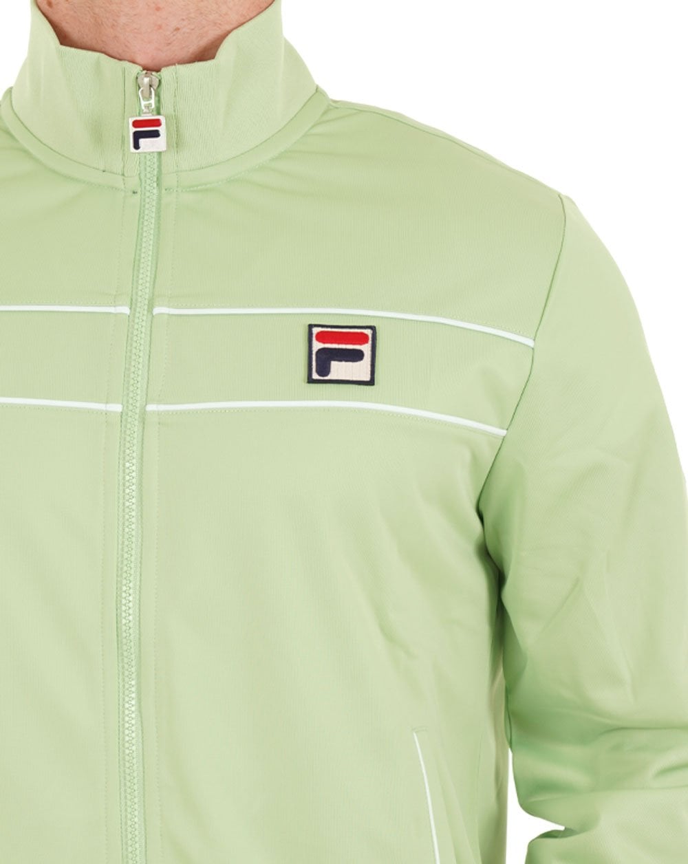 Fila Vintage Tris Track Top Soft Green