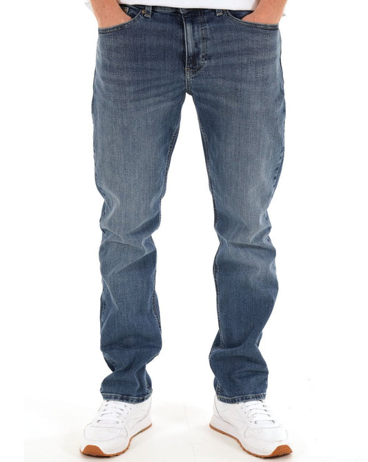 Tommy Jeans Ryan Slim Straight Jeans, Denim, Größe M