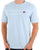 Fila Vintage Tris T Shirt Sky Blue/White