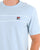 Fila Vintage Tris T Shirt Sky Blue/White