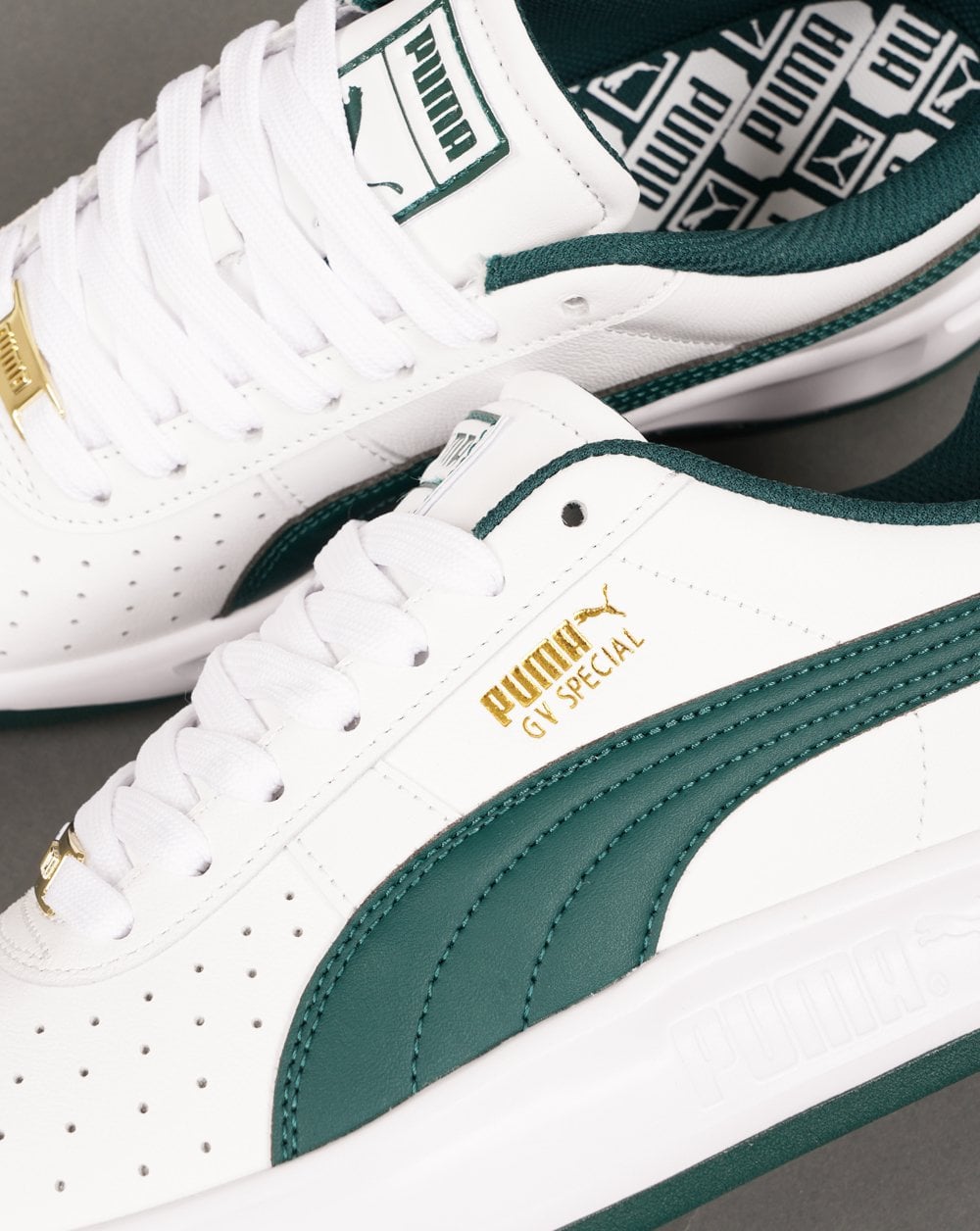 Puma GV Special Trainer Weiß/Grün/Gold