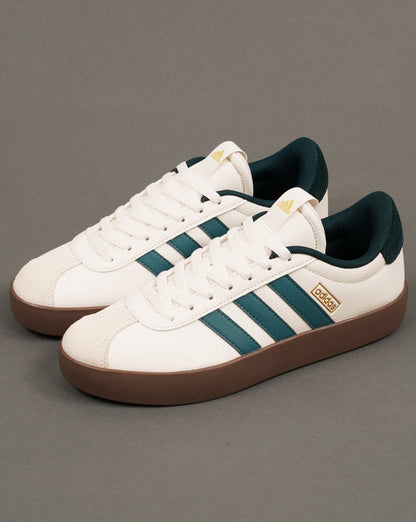Adidas VL Court 3.0 Sneakers Weiß/Blaugrün/Gummi