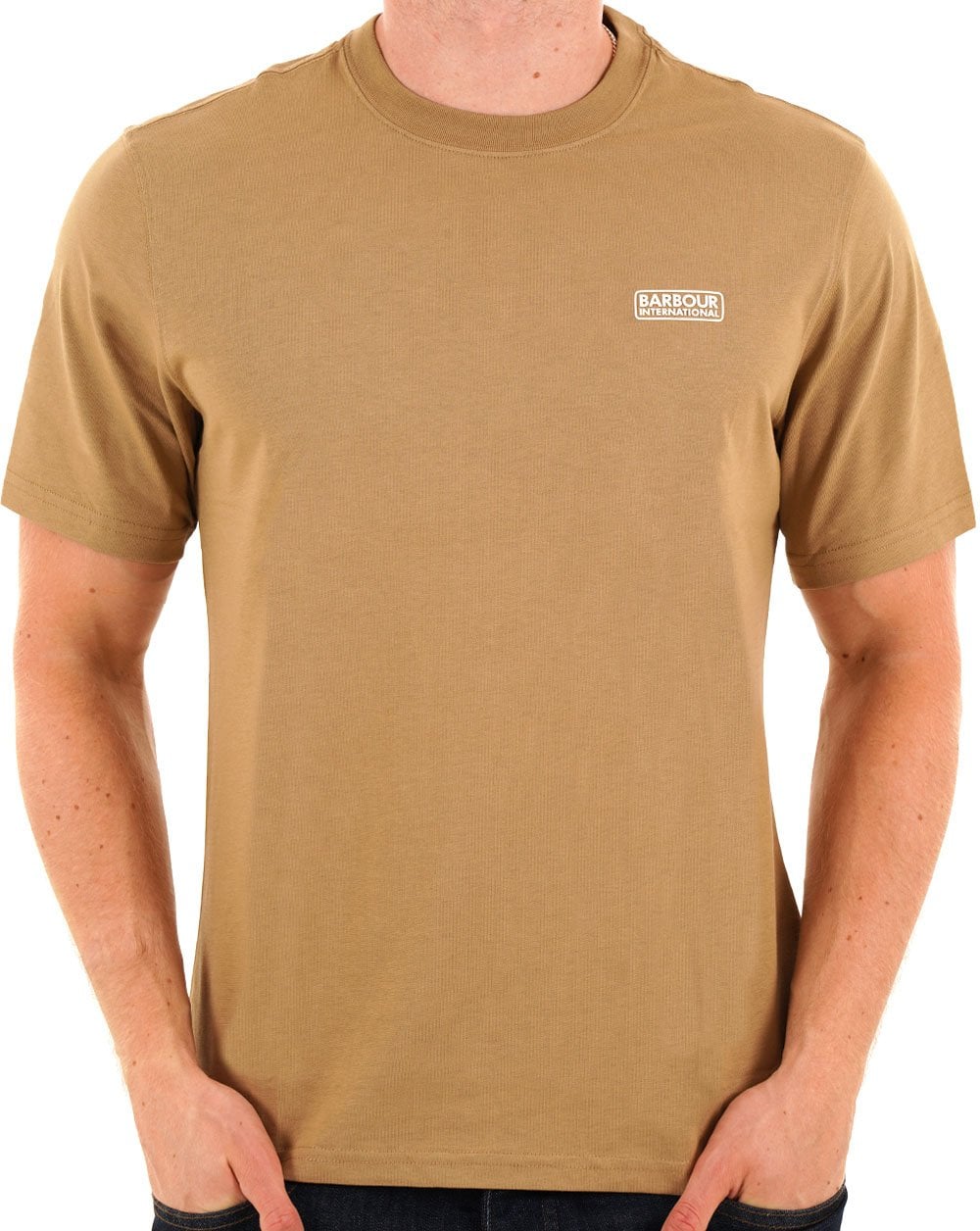 Barbour International – T-Shirt-Trenchcoat mit kleinem Logo
