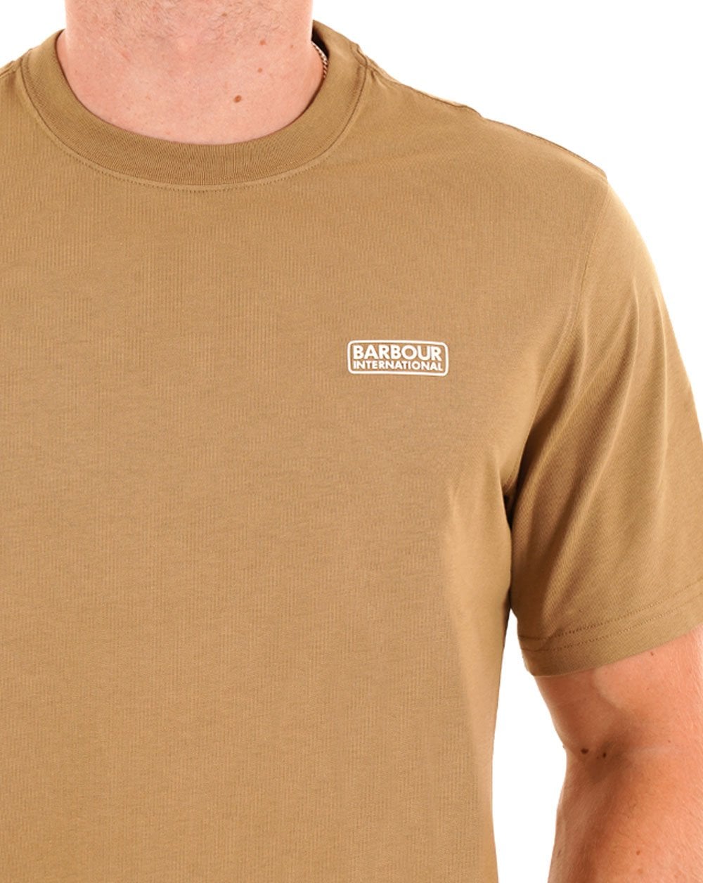 Barbour International – T-Shirt-Trenchcoat mit kleinem Logo