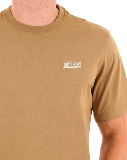 Barbour International – T-Shirt-Trenchcoat mit kleinem Logo