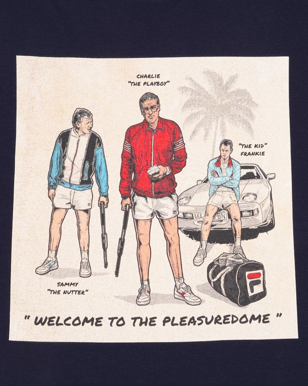 The Business Pleasuredome T-Shirt Marineblau