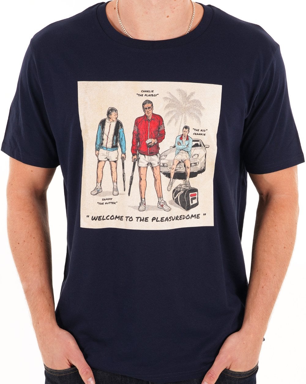 The Business Pleasuredome T-Shirt Marineblau