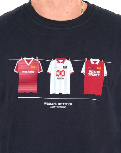 Weekend Offender West Ham Kits T-Shirt Marineblau