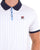 Fila Vintage BB1 Polo Shirt White / Navy / Blue