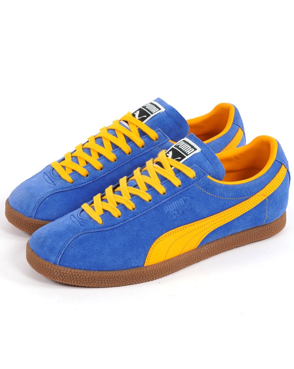 Puma Brasil Trainer Blau / Gelb