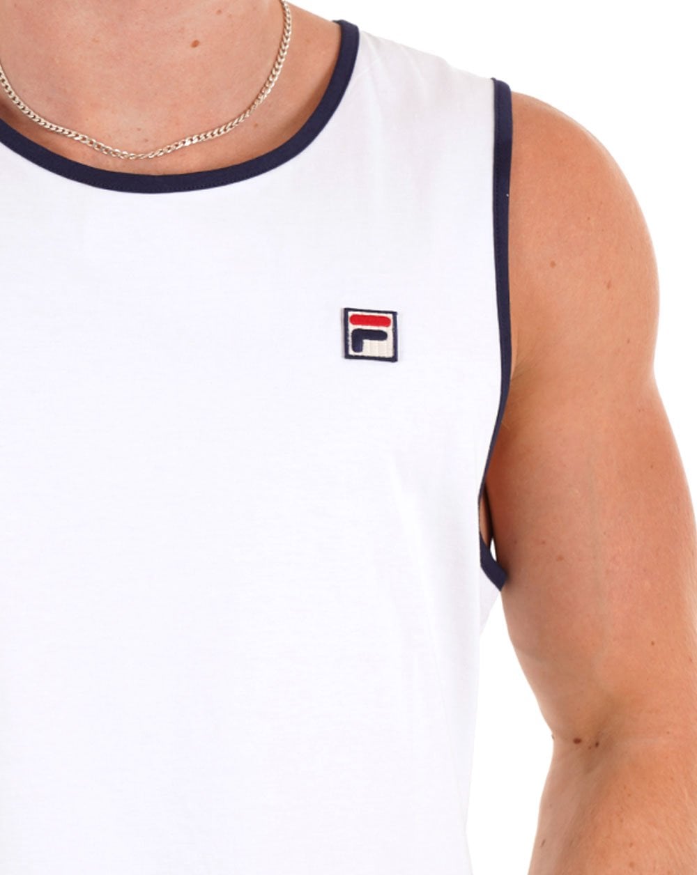 Fila Vintage Robin Weste Weiß