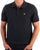 Fila Gold Square Knit Polo Black