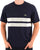 Lacoste Heavy Jersey Mesh Band T Shirt Navy