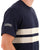 Lacoste Heavy Jersey Mesh Band T Shirt Navy