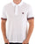 Pretty Green Cressa Tipped Polo White