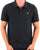 Fila Gold Pointelle Knit Shirt Black