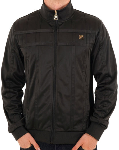 Fila Gold – Bode – Trainingsjacke in Schwarz