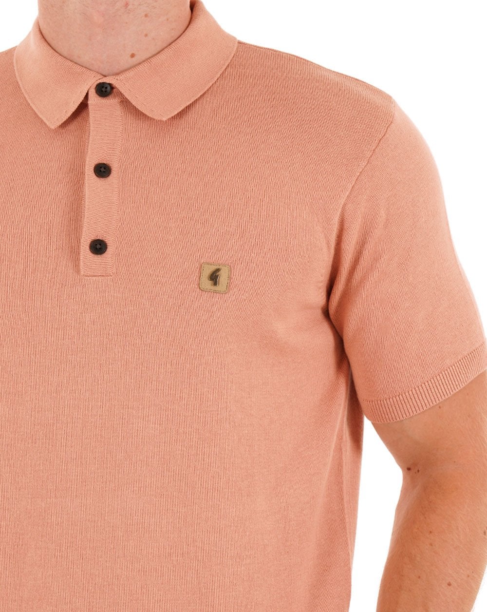Gabicci Vintage Jackson Strickpolo Pfirsich