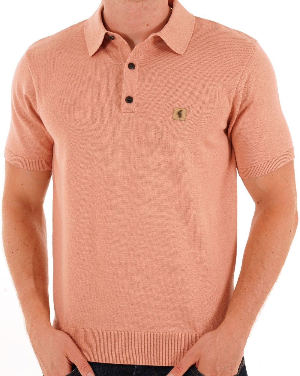 Gabicci Vintage Jackson Strickpolo Pfirsich