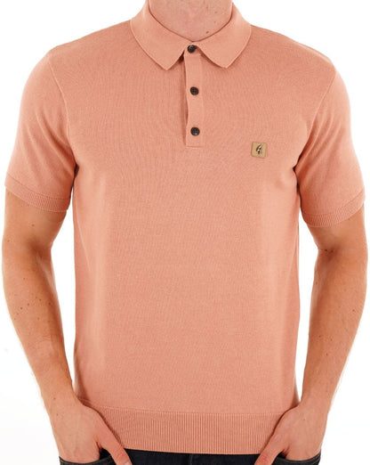Gabicci Vintage Jackson Strickpolo Pfirsich