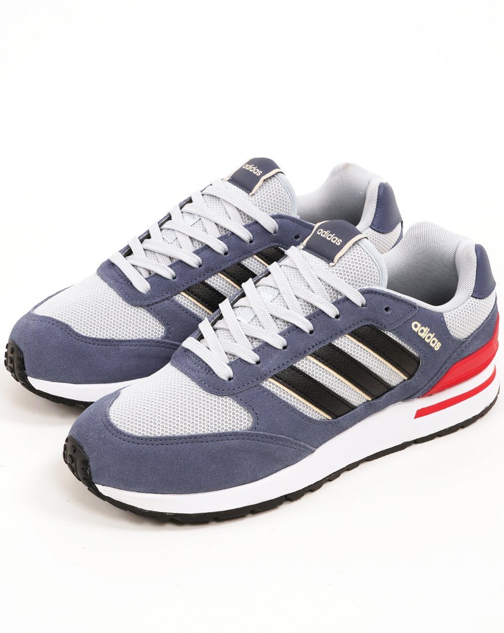 Adidas Run 80s Sneaker Nebelblau – Schwarz