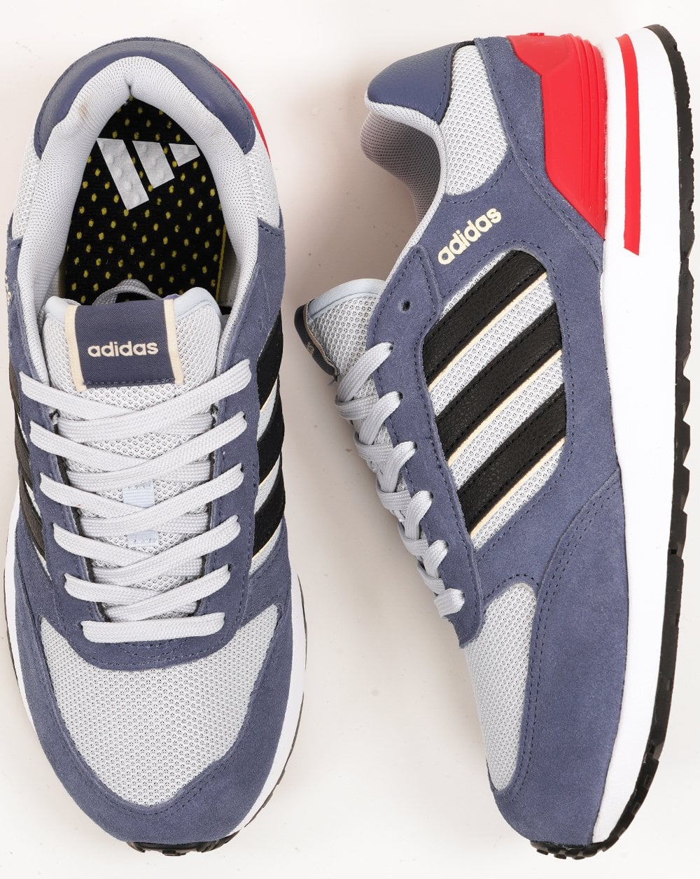 Adidas Run 80s Sneaker Nebelblau – Schwarz
