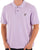 Lyle & Scott Natural Dye Polo Shirt Lavender